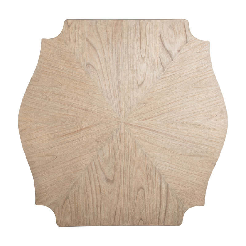 Gabby Ziya Solid Wood Block Coffee Table Wayfair